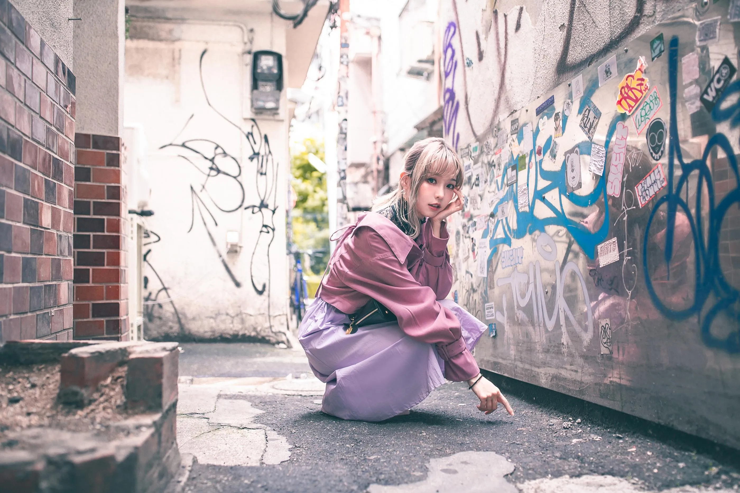 ElyEE子 – NO.90 [2020 Ely Collection] Digital photo set 10套-4 Pale Lavender [54P]插图9